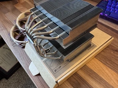 Noctua NH-D15 Premium CPU Cooler with NF-A15 x 2 PWM Retail Cooling Fans - Image 1 of 2