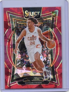 Panini Select 2024 - Jaylon Tyson #77 Red Cracked Ice Prizm Cavaliers - Imagen 1 de 2