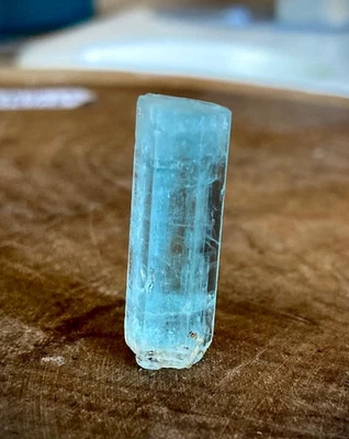 SUPER RARE 13.85 CTS Natural Nigerian Emerald Beryl Facet Rough Specimen 23X8MM - Image 1 of 4