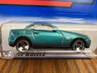 2000 Hot Wheels Mercedes SLK #120 3 Spokes Rate VHTF - Image 1 of 2