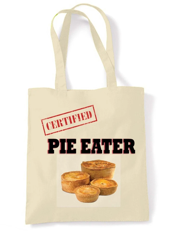 TRIBAL T-SHIRTS CERTIFIED PIE EATER TOTE SHOULDER BAG - Wigan Lancashire Rugby Athletic
