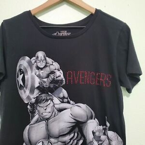Marvel Avengers Junior's Short Sleeve Tee GUC Size XL