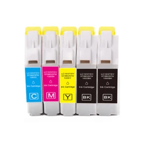 5 PK Ink Cartridge for LC51 LC51BK LC51C LC51M LC51Y 230C 240C 440CN 465CN 665CW - Picture 1 of 1