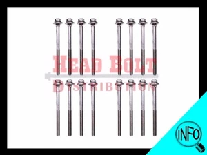 Fit 98-10 Chrysler Dodge 2.7L V6 DOHC 24-Valve Engine Cylinder Head Bolt Set kit - Picture 1 of 1