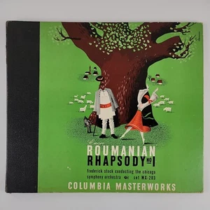 Enesco Roumanian Rhapsody No. 1 Frederick Stock 78 RPM 1941 Columbia MX-203 VG+ - Picture 1 of 14