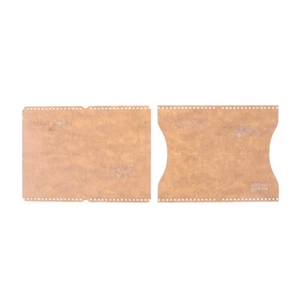 2pcs Acrylic Clear Craft Pattern Template Tool For Leather Wallet Bag CraHJE _tm - Picture 1 of 8