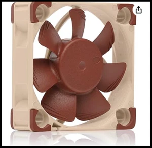 Noctua NF-A4x10 FLX, Premium Quiet Fan, 3-Pin (40x10mm, Brown) - Afbeelding 1 van 4