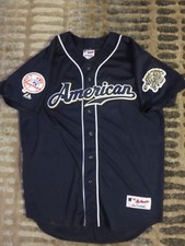 Jason Giambi #25 New York Yankees 2002 MLB ALL Star Game Majestic Sewn Jersey XL
