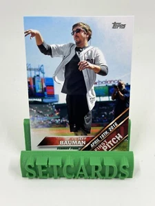 2016 Topps Update First Pitch Jeff Bauman #FP-1 Bombing Survivor - Picture 1 of 2