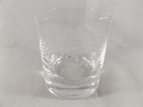 Raymond Floyd 1985 Champion Houston Open Etched Golfer Golf Rocks Low Ball Glass Cover