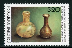 Französische Kolonie 1991 Andorra antike Flaschen Sc #405 postfrisch H262 ⭐⭐ - Bild 1 von 2