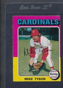 1975 OPC O-Pee-Chee #231 Mike Tyson Cardinals EX *19 - Picture 1 of 1