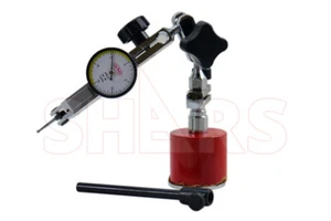 Shars Mini Universal Magnetic Indicator Holder + .0005" Dial Test Indicator #] - Picture 1 of 7