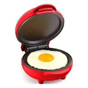 Antihaftbeschichtete Pfannkuchen Grillplatte 5 Zoll Kochfläche Schnellkochen Eier Omeletts Maschine - Bild 1 von 12