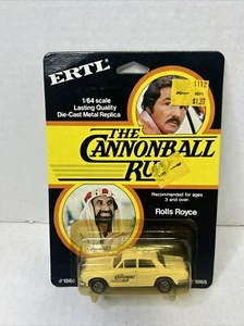 1981 ERTL #1866 The CANNONBALL RUN White Rolls Royce Die Cast 1/64 Hong Kong Z5 - Picture 1 of 2