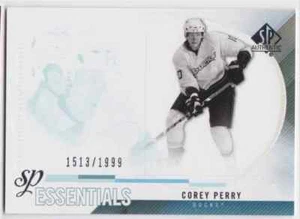 2010-11 SP ESSENTIALS COREY PERRY 1513/1999 ANAHEIM DUCKS #180 PARALLEL - Picture 1 of 2