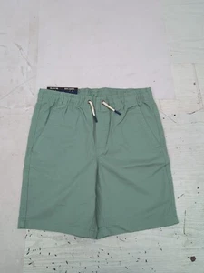 Gap Kid Boy Pull On Elastic Waistband Front Back Pocket Soft Twill Green XL L5 - Picture 1 of 4