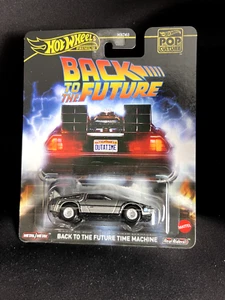 2025 Hot Wheels Premium Back to the Future Time Machine DeLorean Pop Culture HTF - Picture 1 of 2