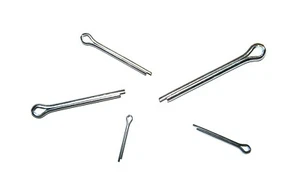 Splint für Kronenmutter DIN 94 Ø 2,0 - 5,0 mm Splinte Edelstahl oder verzinkt - Picture 1 of 7