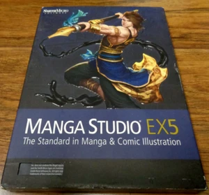 MANGA EX5 FULL VERSION (DVD ROM 2013) VGC USED WIN APPLE - Picture 1 of 3