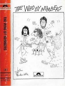 The Who The Who By Numbers CASSETTE ALBUM Rock Reissue Germany 1990 black shell - Picture 1 of 6