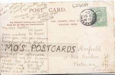 Genealogy Postcard - Harfield - New Quebec St - Postman Sq - London - Ref 6240A