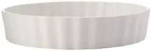 Epicurious Deep Quiche Dish 24X5Cm White Gift Boxed - Picture 1 of 2