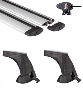 Roof Rack Dyn Bars M0KB Aero Dynamic 120cm For Citroen Peugeot Toyota - Picture 1 of 9