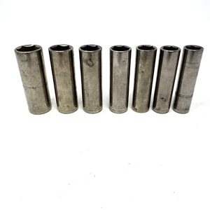 Craftsman Made In USA - 3/8" Drive - 6 Point - Metric Deep Sockets Lot Of 7 - Bild 1 von 5