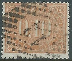 1869 REGNO SEGNATASSE USATO 10 CENT - RB31-9 - Picture 1 of 1