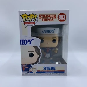Funko POP! Fernseher Stranger Things Steve Ahoi mit Eistüte Vinyl #803 - Bild 1 von 7