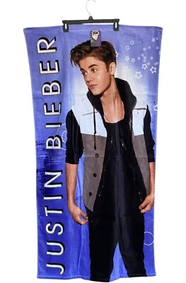 Justin Bieber 2013 Beach Towel Brand New with Tags - Image 1 of 4