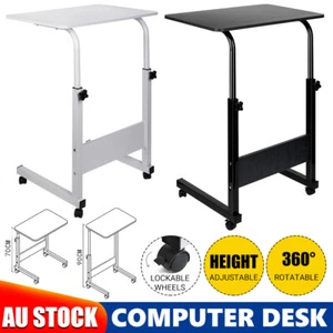 Portable Computer Desk Table Adjustable Laptop Stand Desks Bed Computers Study - Picture 1 of 14
