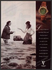 Timex 1990s Print Advertisement Ad 1994 Essentials Watch - Picture 1 of 1