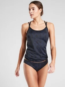 ATHLETA Snake Bra Cup Blousy Tankini Top 40 B / C NWT Swim Top Only! - Picture 1 of 5