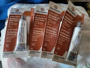 4 Permatax Windshield Glass Sealent - flowable silicon clear waterproof sunroof - Picture 1 of 3