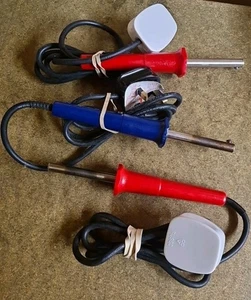 Konvolut schwarzer Spornlötkolben getestet und funktionsfähig 30W  - Bild 1 von 9