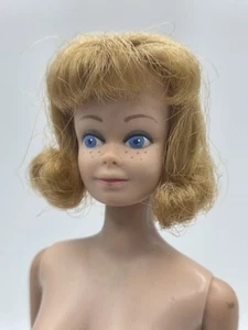 Vintage Mattel Barbie Nude Midge strawberry blonde Puppe 1962 - Bild 1 von 21