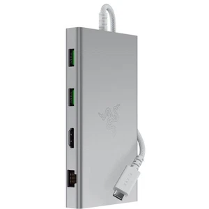 Razer USB-C Dock - 11 ports with HDMI, Gigabit Ethernet, 3.5mm audio port, USB-A - Photo 1/10