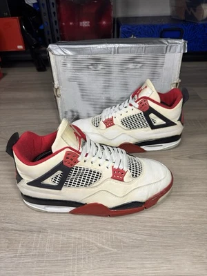 Talla 10 Nike Air Jordan 4 1989 Rojo Fuego (4364) Original Foto 1 de 4