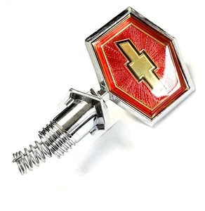 For 1980-87 Chevy Malibu El Camino Header Panel Hood Ornament Emblem GM 14011341 - Picture 1 of 3