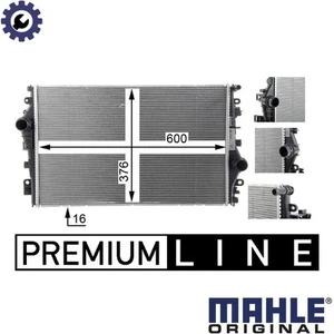 RADIATOR ENGINE COOLING CR 1658 000P FOR ALFA ROMEO GIULIA 46335975 2.1L 4cyl - Picture 1 of 18