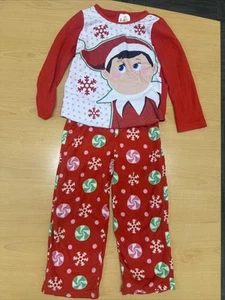 Elf On The Shelf Children’s Pajama Set Size 6 - Picture 1 of 2