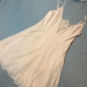 Lulus Damen Minikleid Pfirsich Spitzendetail Größe M Party Cocktail - Bild 1 von 5