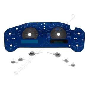 US Speedo KMH Cluster Overlay w/Needles CB-900-07-WHK for 07-14 GMT900 SUV Truck - Picture 1 of 4