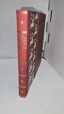 The Poems of Shakespeare, 1958 Heritage Press, Hardcover w/ Slip Case, Sandglass - Image 1 of 3