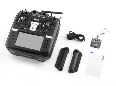 Cardanes RadioMaster TX16S MKII 2,4 GHz 16 canales (ELRS, negros) + ¡BATERÍA!! Foto 1 de 4