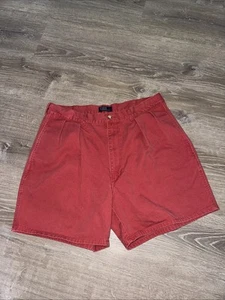 Pantalones Cortos Chinos Polo Ralph Lauren Elastizados Calce Clásico Salmón Rosa Rojo Para Hombre Talla 36 - Imagen 1 de 9