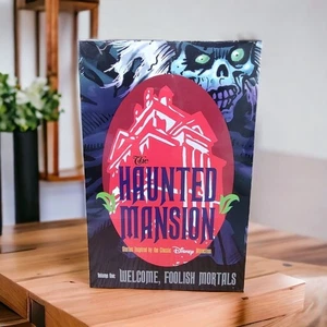 Sealed Haunted Mansion Vol 1 Welcome Foolish Mortals Disney Halloween Theme Gift - Foto 1 di 11