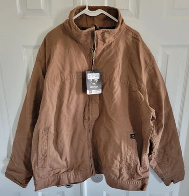 Dri-Duck Men's Size 2XL Adult Maverick Canvas Flannel-Lined Work Jacket - Image 1 of 4